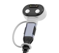 Watch Charger Type C Adapter, PVC Material with N52 Magnet, Orange/Black/White, Portable Converter for Children Phone Watch, Charging Supplies for Boys, Girls, Home, Travel, Students, Car, School, Out