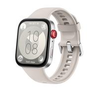HUAWEI WATCH FIT 3, Display AMOLED da 1.82", Design ultra-sottile, Monitoraggio completo del fitness, Monitoraggio salute 24h, Compatibilità con iOS e Android, Chiamate Bluetooth, Bianco