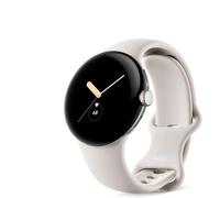Watch Google Pixel Watch LTE 41mm Polished Silver Case with Sport Band Chalk