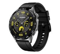 WATCH GT4 46mm BLACK FLUOROELASTOMER | Fitness Tracker fino a 2 settimane di durata della batteria, per Android e iOS, monitoraggio della salute con analisi delle