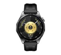 Huawei WATCH GT6, Cassa 46mm in acciaio inossidabile e cinturino nero. Compatibile con iOS e Android. Fino a 21 giorni di autonomia.