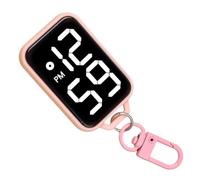 Watch Keychain Touch Activated xClock Backpack Charm Silent Electronic Move