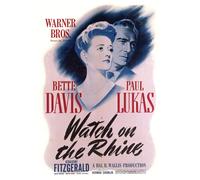 Watch On The Rhine (DVD) Beulah Bondi George Coulouris Geraldine Fitzgerald
