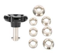 Watch Opener Die, per Rolex Watchmaker Repair Tool Watch Back Case Opener with 7 Dies