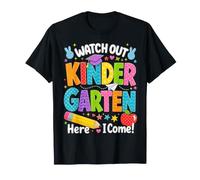 Watch out Kindergarten Here I Come Back To School Maglietta