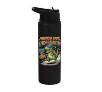 Watch Out Kindergarten Here I Come Dino Stainless Steel Insulated Water Bottle
