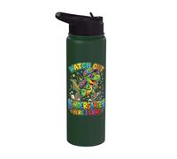 Watch Out Kindergarten Here I Come Dino Stainless Steel Insulated Water Bottle