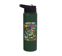 Watch Out Kindergarten Here I Come Dino Stainless Steel Insulated Water Bottle