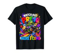 Watch out Pre-K Dinosaur Monster Truck Back To School Maglietta