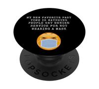 Watch People Get Denied Service For Not Wearing A Mask Memes PopSockets PopGrip Adesivo