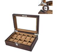Watch Shaker Watch Box Wood Large Organizer Watch Case Large Holder for Men And Women Watches Display