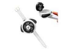 Watch Shape Fan - 3 Speed Rechargeable Wrist Fan | Portable Hands-Free Personal Air Cooler, Adjustable Strap For Hiking, Running, Beach, Travel & Outdoor Adventure, Lightweight Wearable Device