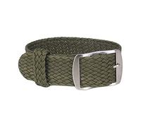 Watch Strap 14-22mm colore solido tessuto di nylon cinturini Bracciale tessuto del cinturino fibbia della cintura, W03 Army Green, 22mm