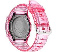 Watch Straps Watchband + Case adatto per Casio G-Shock DW-5600 GW-B5600 G-5600E G-5000 TPU Accessori per cinturini a banda di ricambio trasparente (per 5600 serie rosa)