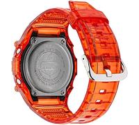 Watch Straps Watchband + Case adatto per Casio G-Shock DW-5600 GW-B5600 G-5600E G-5000 TPU Accessori per cinturini a banda di ricambio trasparente (per 5600 serie rosa)
