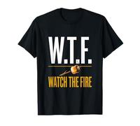 Watch The Fire, Campfire Lover Camper Maglietta