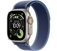 Apple Watch Ultra 3 (2025) GPS + Cellular 49mm Natural Titanium Case Blue/Bright Blue Trail Loop M/L EU
