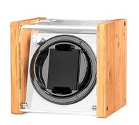 Watch Winder Smith Carica orologi in legno di bambù per 1 grande orologio automatico da uomo