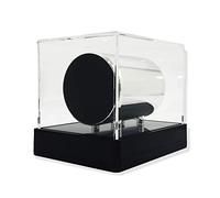 Watch Winder Temotus per Singolo orologio a carica automatica - Acrilico Nero - Cuscino taglia XL che si adatta ad ogni orologio
