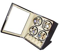 Watch Winders Box Universal Automatic Watch Winder, 8+5 Luxury Watch Display Box Quiet Motor 5 Rotation Modes Accessories Display Box(F)