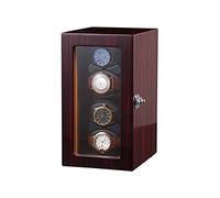 Watch Winders for 4 Automatic Watches Super Quiet Motor with 4 Rotation Modes for Man And Woman's Watches
