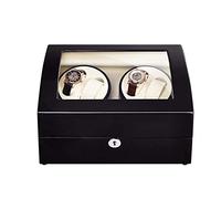 Watch Winders Watch Winder 4 Black Watch Winder 4 Box Engine Automatic Watches Cases Watches Boxes Winders Display Storage Black