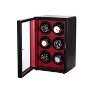 Watch Winders Watch Winder 6 Watch Winder 6 Box Engine Automatic Watches Cases Watches Boxes Winders Display Storage Black