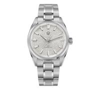 watchdives WD0003C Orologio al quarzo VH31 da uomo con lancetta dei secondi fluida e design originale, 36 mm, vetro zaffiro, orologio da polso dal design ricercato, resistente all’acqua 100 m