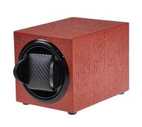 Watches Automatic Watch Winder Powered Single Storage Display Case Box for 100% Silent Watch Winder Motor (Red)