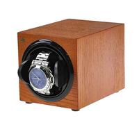Watches Automatic Watch Winder Powered Single Storage Display Case Box for 100% Silent Watch Winder Motor (Brown)