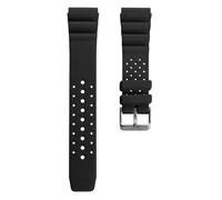 WatchGecko Cinturino Per Orologio Abyss In Gomma PU Prodive, Nero, 20mm