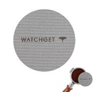 watchget 51/53/58,5 mm Espresso Puck Screen, 1 mm di spessore 150 μm riutilizzabile in acciaio inox fine filtro a rete (53 mm di spessore)