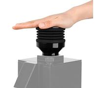 watchget Eureka Mignon Grinder - Tramoggia singola dose aggiuntiva avanzata con soffietto in silicone con tappo mentale, colore: Nero