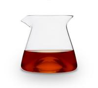 watchget Server da caffè in vetro, 300 ml, caraffa da versare sopra il caffè, resistente al calore, trasparente