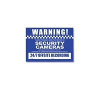 WATCHGUARD - VKWS/SIGNS-CCTV - Adesivi Di Avviso CCTV (4PK)