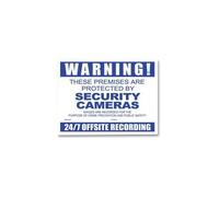 WATCHGUARD - VSCDCC-B - CARTELLO DI AVVISO CCTV BLU