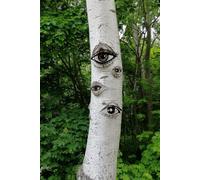 Watching Tree with eyes Weekly Planner Undated, Work and Life Tasks Managment, Notebook Weekly Goal Setting Journal For Women & Men