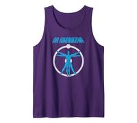 Watchmen Dr. Manhattan Anatomy Canotta, Uomo, Viola, XL