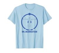 Watchmen Vitruvian Dr. Manhattan Simple Maglietta