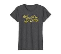 Watchmen Who Watches Maglietta, Donna, Grigio Scuro, S