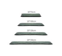 Water activated flood barriers for basement door protection