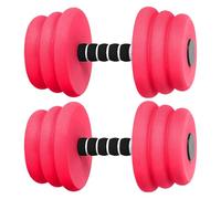 Water Aerobics Weights, Aquatic Dumbbell Set, 10.83x5.91 Inches Foam Swim Trainer, Lightweight Resistance Design for Adult and Kids Pool Workouts and Recovery Exercises