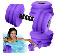 Water Aerobics Weights, Aquatic Dumbbell Set, 10.83x5.91 Inches Foam Swim Trainer, Lightweight Resistance Design for Adult and Kids Pool Workouts and Recovery Exercises
