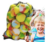 Water Balls, 60-Pieces Water Absorbing Balloon Toys, Summer Party Supplies, Reusable Splash Play Set, Fun Outdoor Game for Garden Backyard Beach Swimming Pool Camping, 1.97 inches