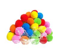 Water Balls Toy - Cotton Foam 5cm | Pool Games Sponge Portable Soaker Balloons Interactive | Entertainment Fighting bombss for Swimming Beaches Backyard Parks Outdoor Party Children Entertainment