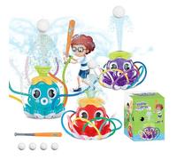 Water Baseball, Summer Backyard Game, Rotating Interactive Sprinkler Toy, Exciting Outdoor Play Equipment, Fun Pool Lawn Activities for Girls Boys Parties Warm Weather Entertainment