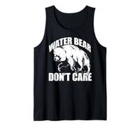 Water Bear Don't Care Divertente Tardigrade Forte Meme Canotta