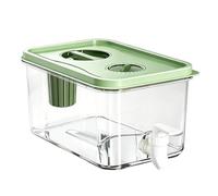 Water Beverage Tank, Refrigerator Juice Container Tap, Pliable Liquid Storage Reservoir Faucet Pitcher System for Home Kitchen Office Outdoor Events Camping Trips Picnic Serving