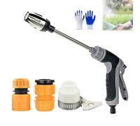 Water Blitz - Waterblitz Pressure Washer, Water Blitz Pressure Washer, Waterblitz Pressure Cleaner, Turbowasher for Garden Hose, with 360° Rotating for Three Spray Modes (A-1PCS)