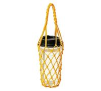 Water Bottle Bag - Water Bottle Carrier Crochet Mesh Cup Holder Accessory